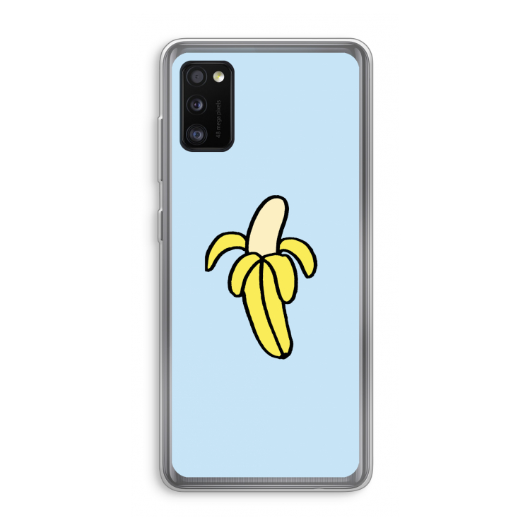 Banana: Samsung Galaxy A41 Transparant Hoesje