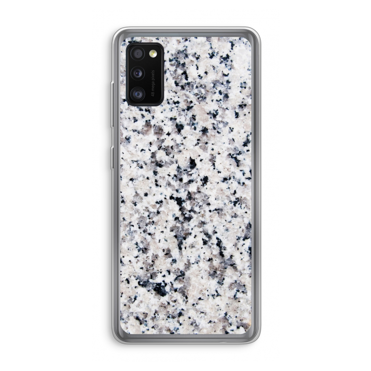 Gespikkelde marmer: Samsung Galaxy A41 Transparant Hoesje