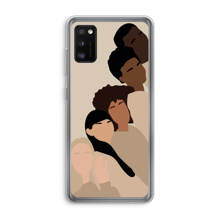 Sweet creatures: Samsung Galaxy A41 Transparant Hoesje