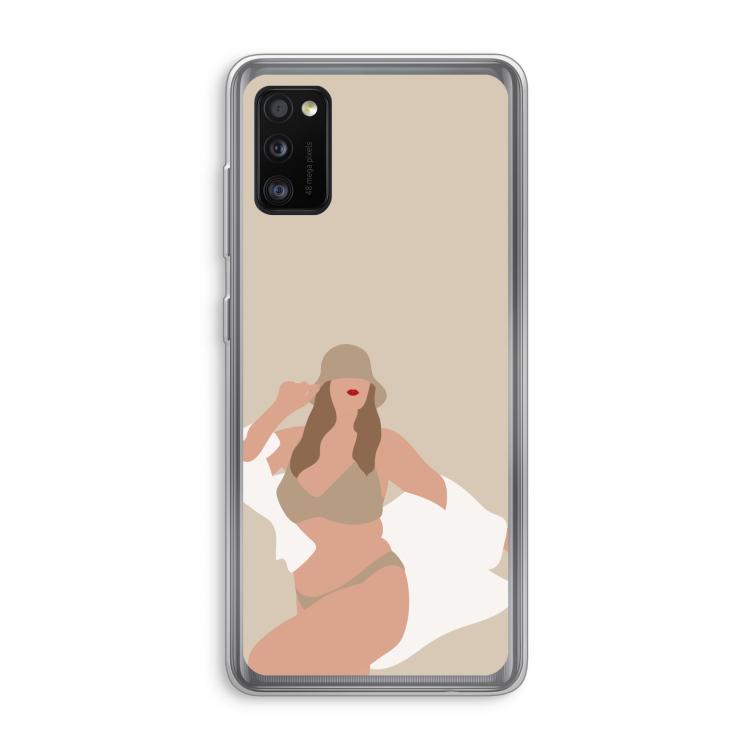 One of a kind: Samsung Galaxy A41 Transparant Hoesje