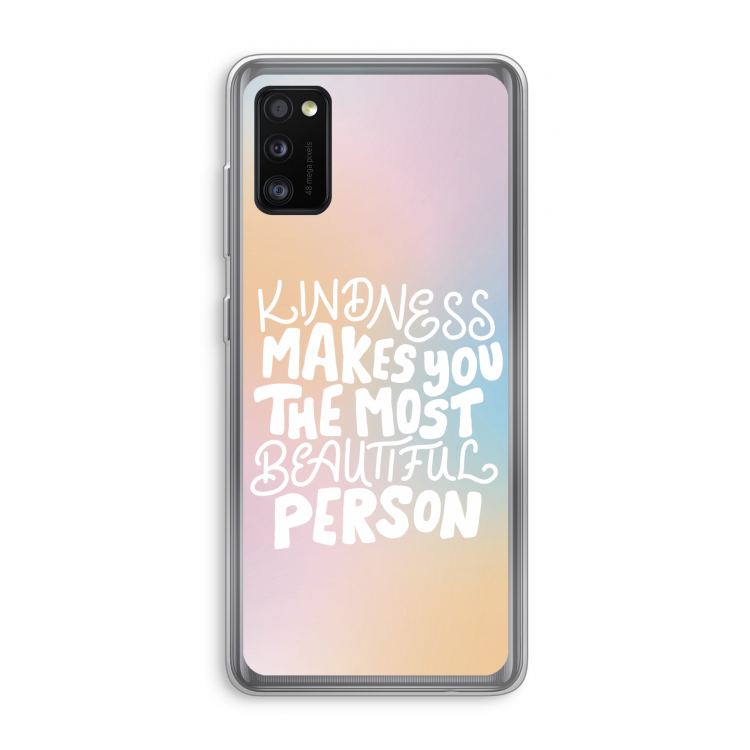 The prettiest: Samsung Galaxy A41 Transparant Hoesje