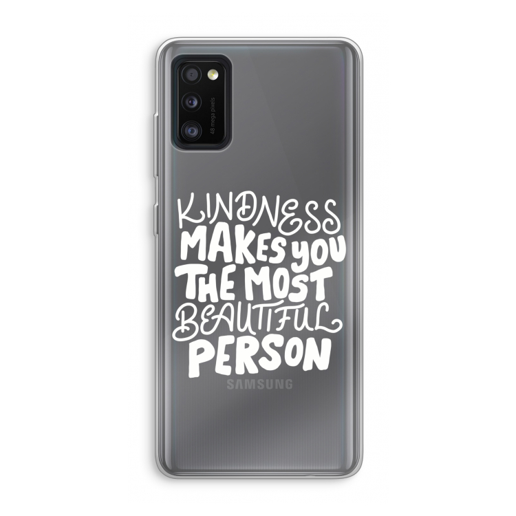 The prettiest: Samsung Galaxy A41 Transparant Hoesje