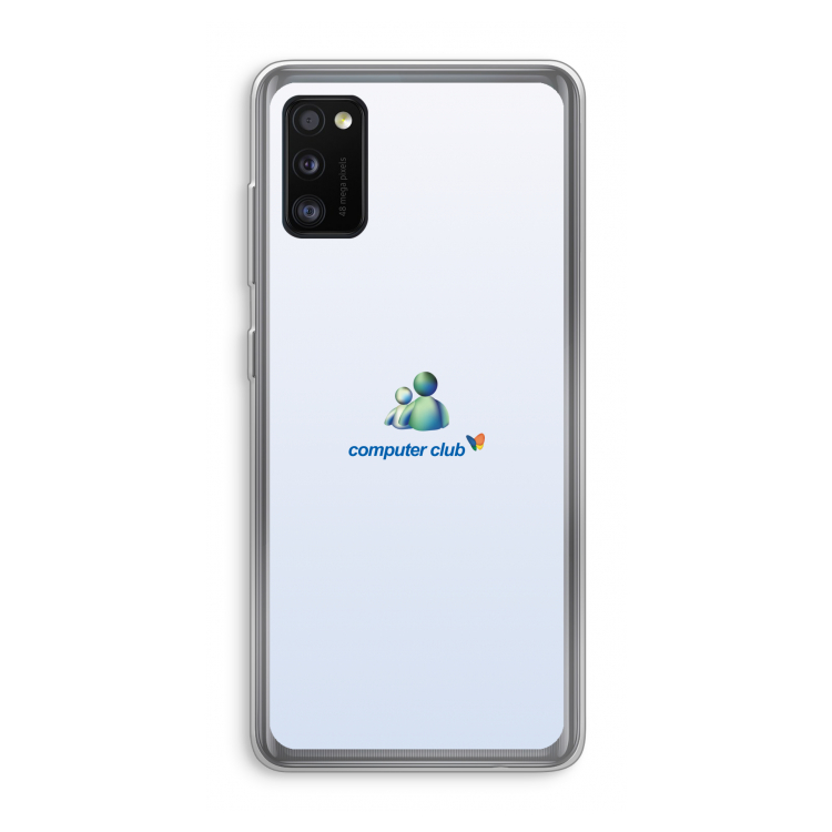 MSN: Samsung Galaxy A41 Transparant Hoesje