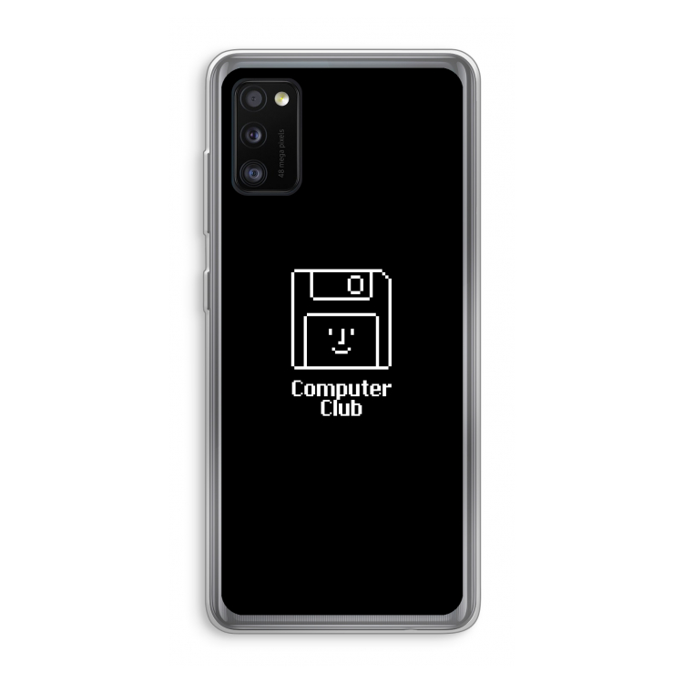 Hello: Samsung Galaxy A41 Transparant Hoesje