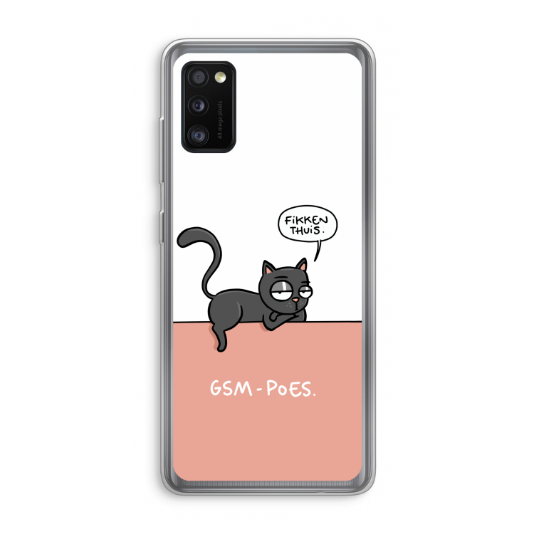GSM poes: Samsung Galaxy A41 Transparant Hoesje