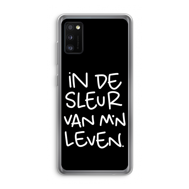 De Sleur: Samsung Galaxy A41 Transparant Hoesje