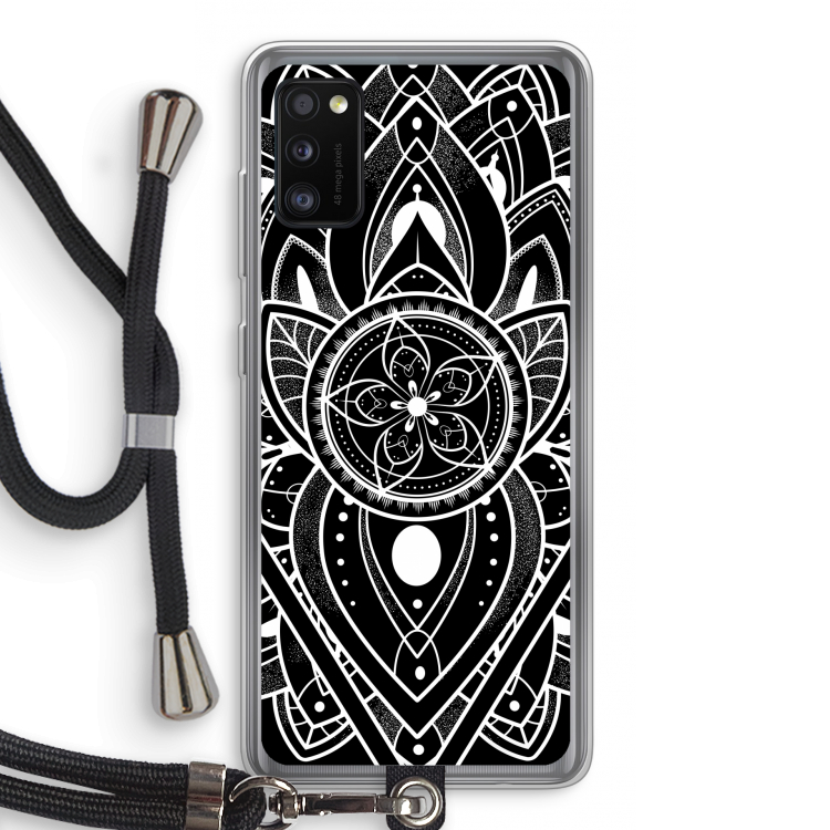 It's Complicated: Samsung Galaxy A41 Transparant Hoesje met koord