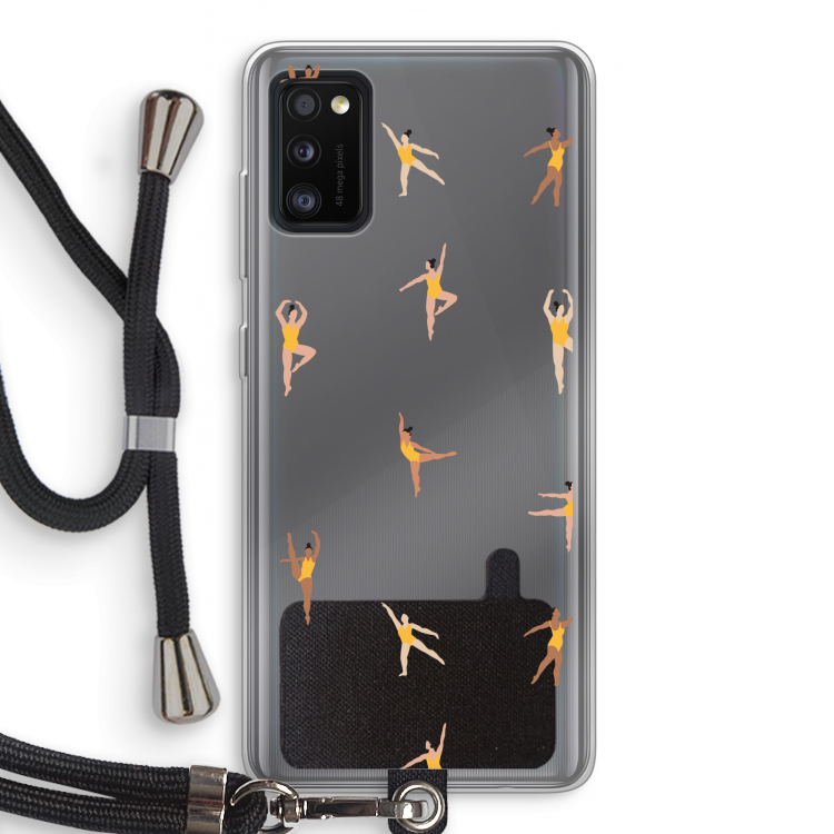 Dans #2: Samsung Galaxy A41 Transparant Hoesje met koord