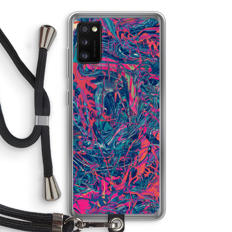Sleeping Dreams: Samsung Galaxy A41 Transparant Hoesje met koord