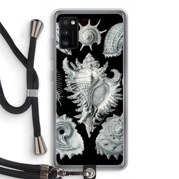Haeckel Prosobranchia: Samsung Galaxy A41 Transparant Hoesje met koord