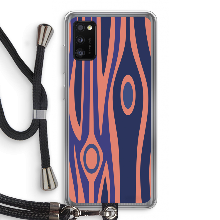 Bast A: Samsung Galaxy A41 Transparant Hoesje met koord