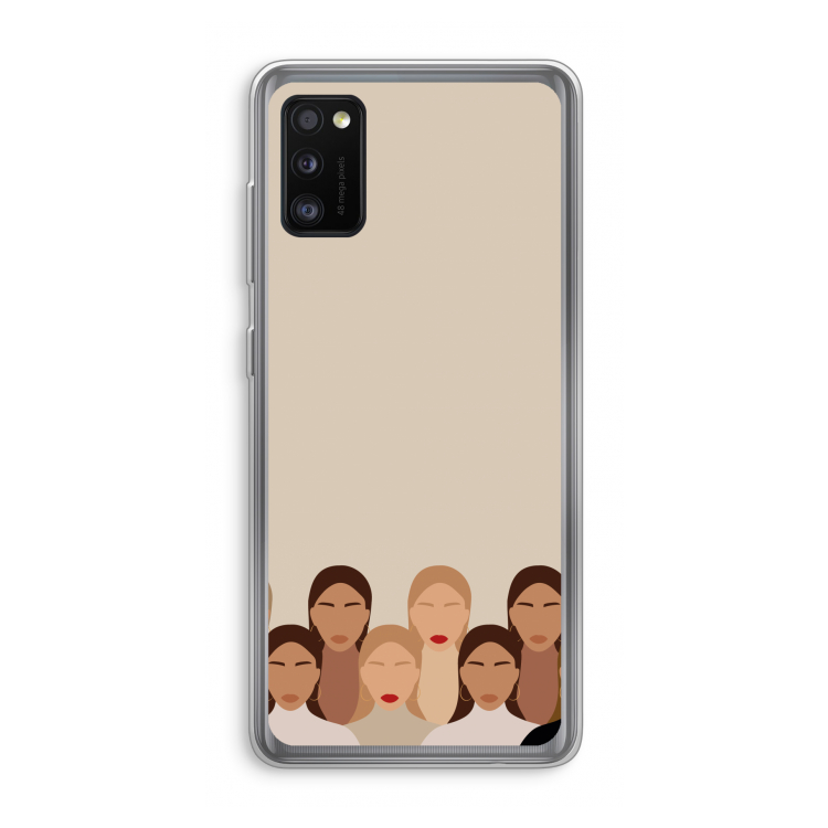 Girls girls girls: Samsung Galaxy A41 Transparant Hoesje