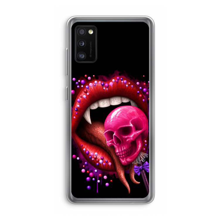 Dodelijk zoet: Samsung Galaxy A41 Transparant Hoesje