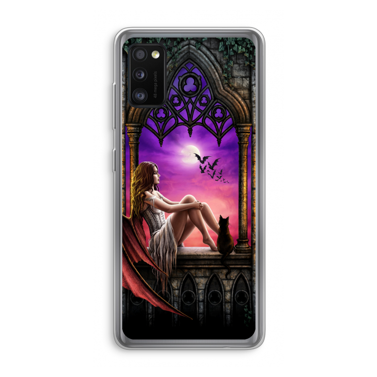 Kinderen van de nacht: Samsung Galaxy A41 Transparant Hoesje