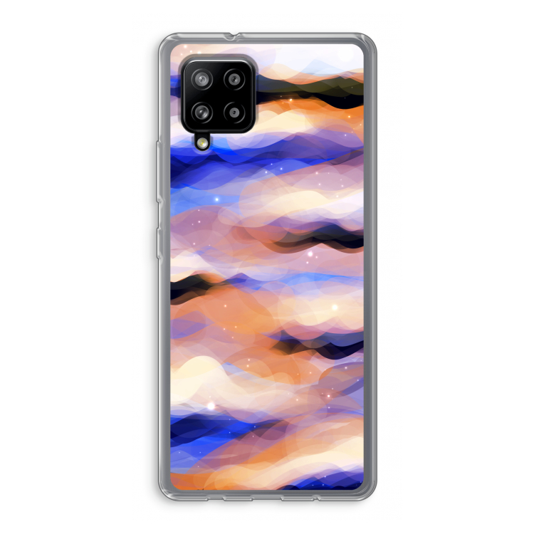 Donkere Wolken: Samsung Galaxy A42 5G Transparant Hoesje