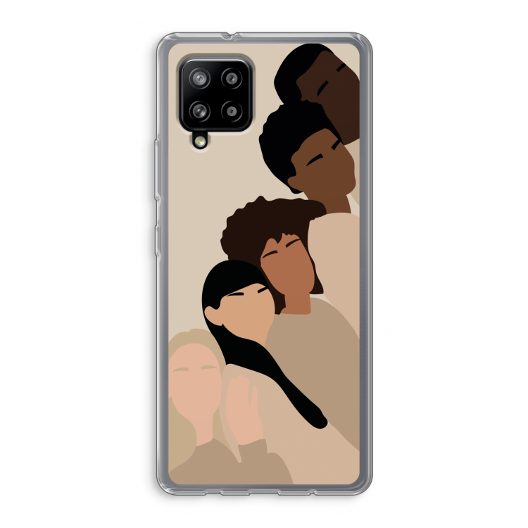 Sweet creatures: Samsung Galaxy A42 5G Transparant Hoesje