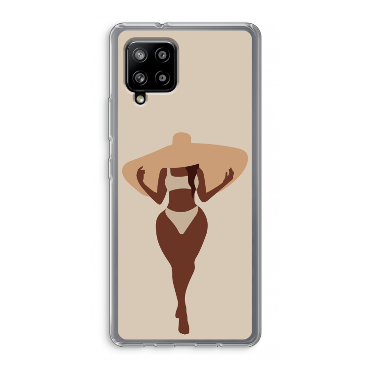 Let's get salty: Samsung Galaxy A42 5G Transparant Hoesje