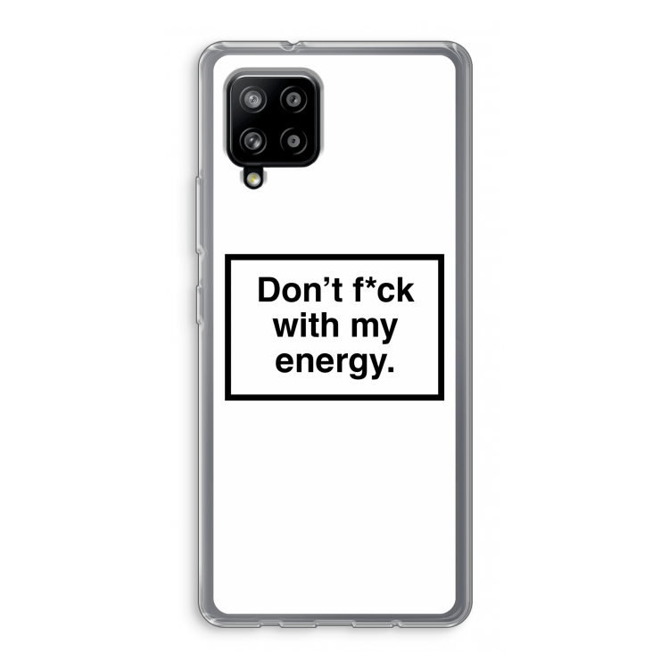 My energy: Samsung Galaxy A42 5G Transparant Hoesje