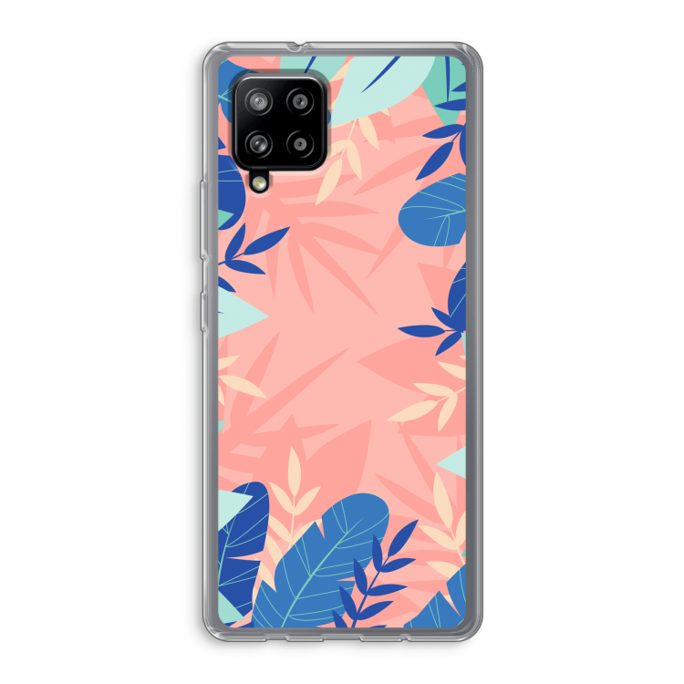 Tropisch: Samsung Galaxy A42 5G Transparant Hoesje