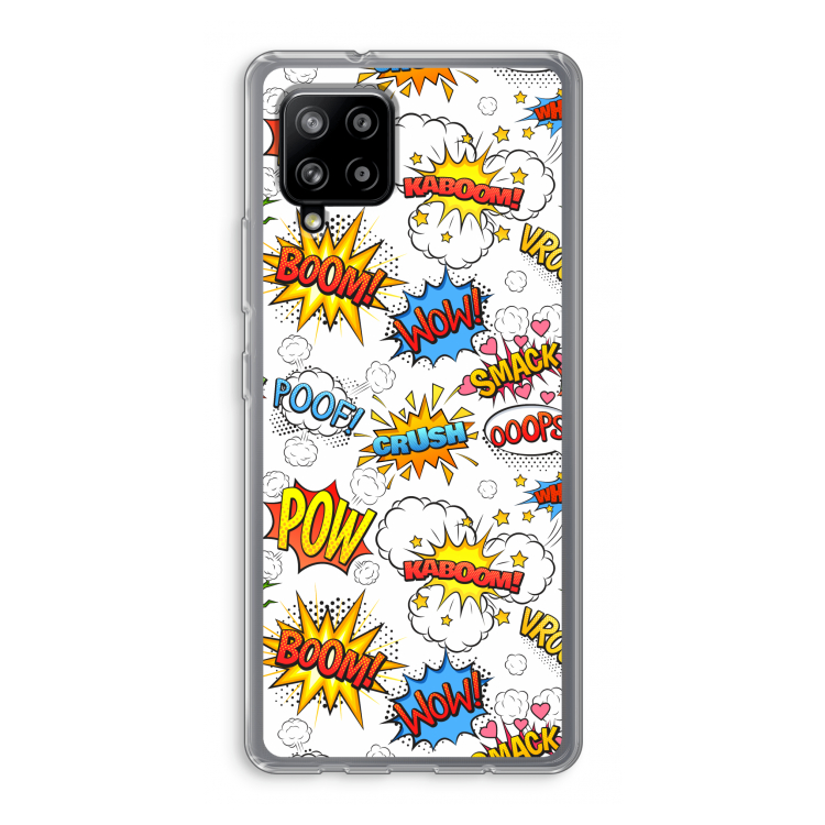 Pow Smack: Samsung Galaxy A42 5G Transparant Hoesje