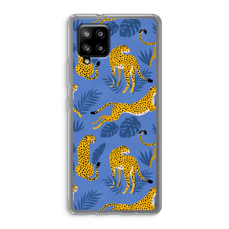 Luipaard: Samsung Galaxy A42 5G Transparant Hoesje