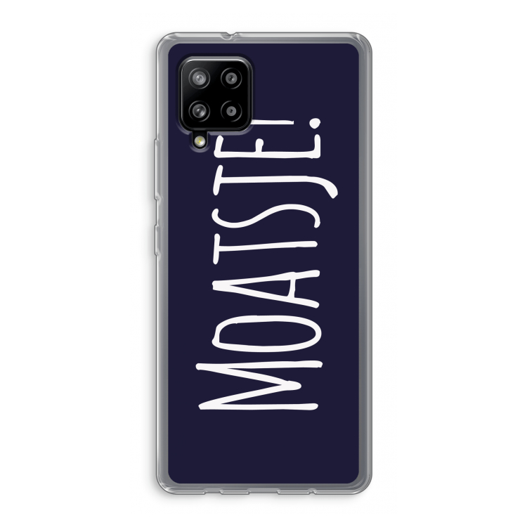 Moatsje!: Samsung Galaxy A42 5G Transparant Hoesje