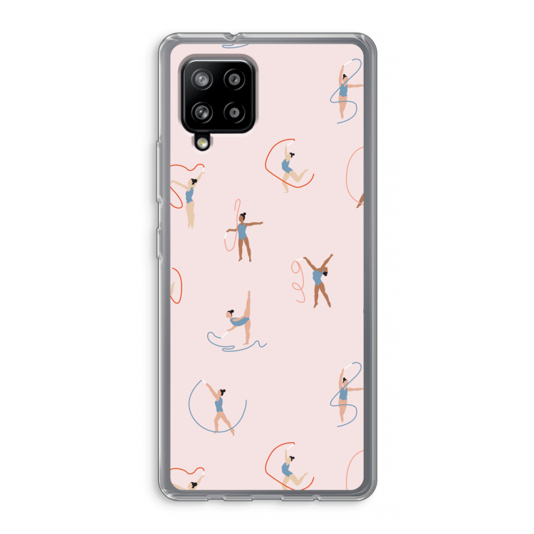 Dancing #3: Samsung Galaxy A42 5G Transparant Hoesje