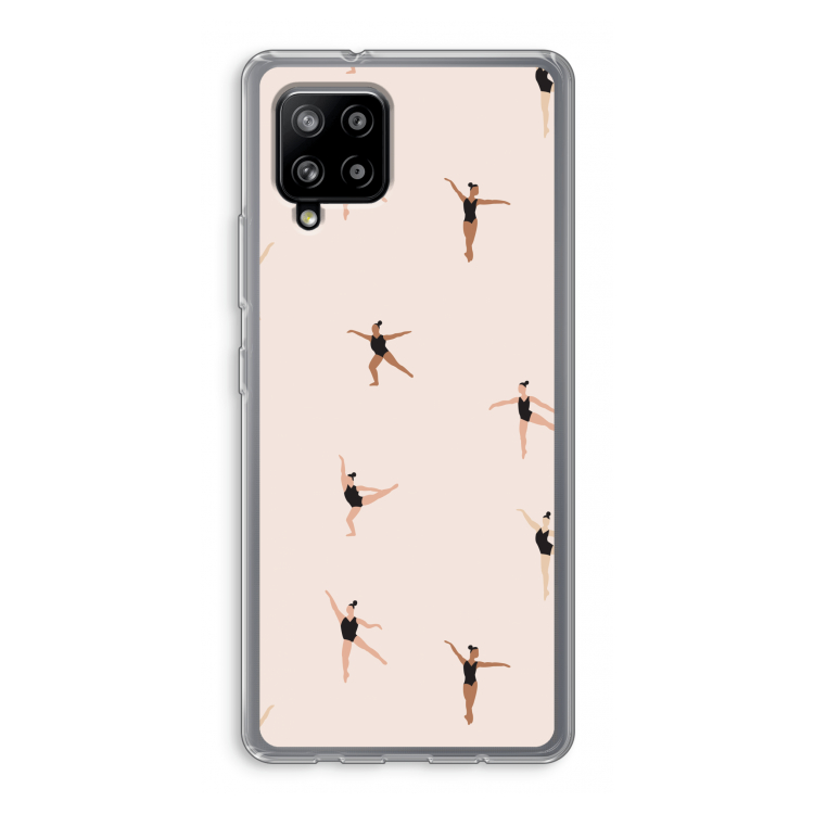 Dancing #1: Samsung Galaxy A42 5G Transparant Hoesje