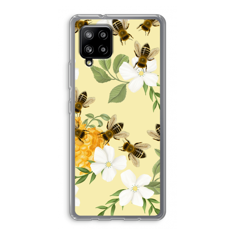 No flowers without bees: Samsung Galaxy A42 5G Transparant Hoesje