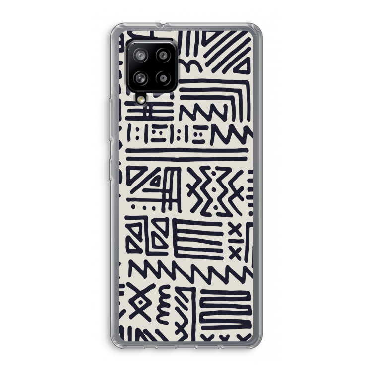 Marrakech print: Samsung Galaxy A42 5G Transparant Hoesje