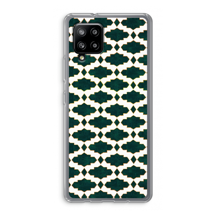 Moroccan tiles: Samsung Galaxy A42 5G Transparant Hoesje