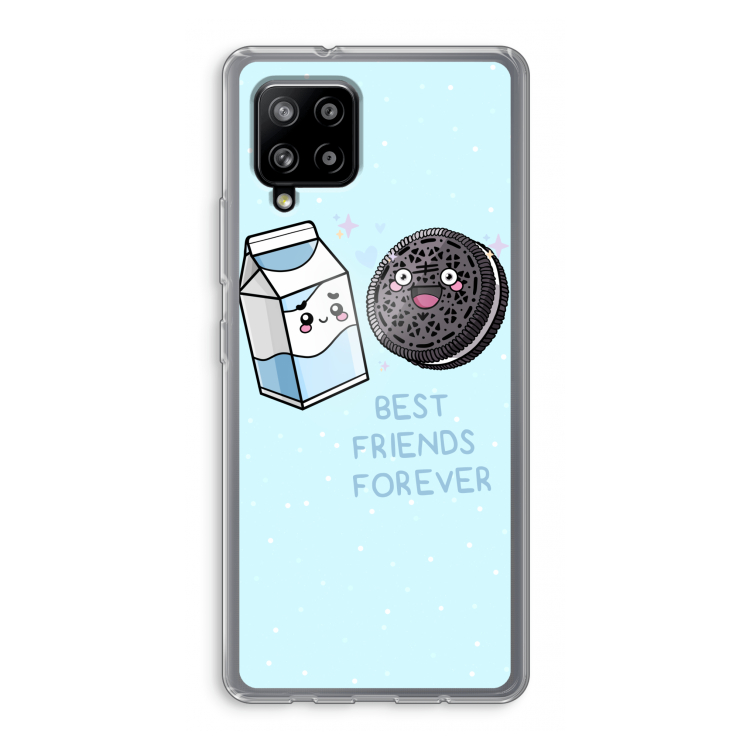 Best Friend Forever: Samsung Galaxy A42 5G Transparant Hoesje