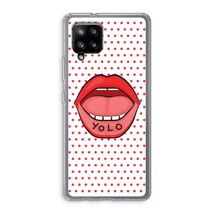 Yolo Denise: Samsung Galaxy A42 5G Transparant Hoesje