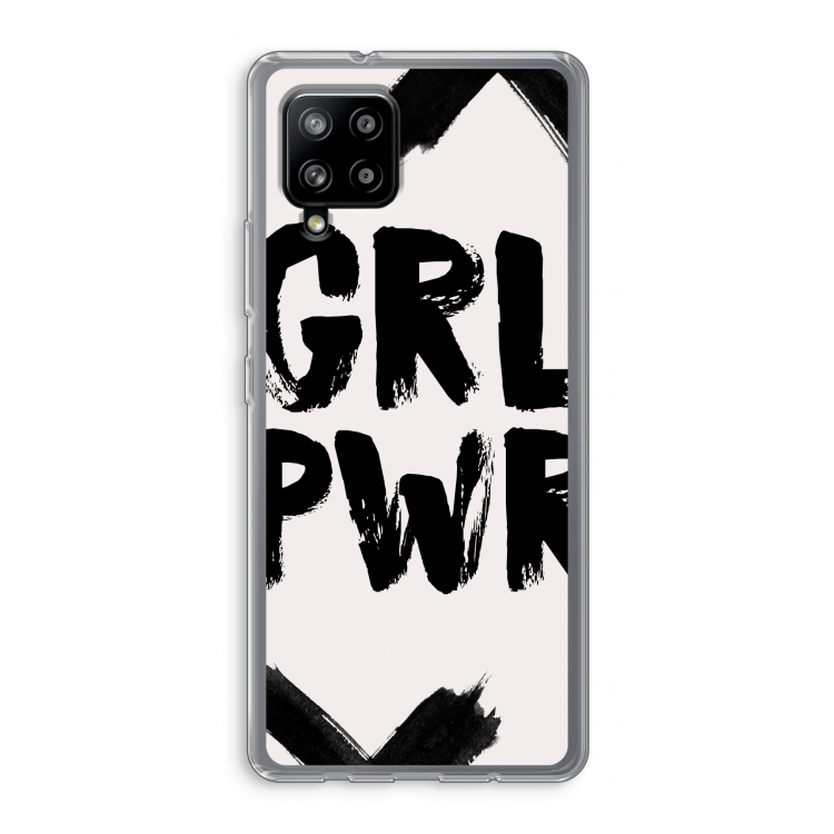 Girl Power #2: Samsung Galaxy A42 5G Transparant Hoesje