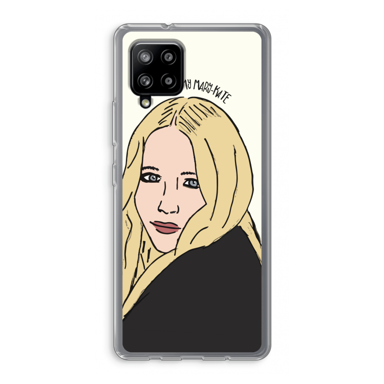 Mary Kate: Samsung Galaxy A42 5G Transparant Hoesje