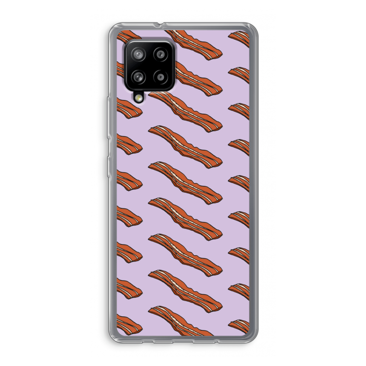 Bacon to my eggs #2: Samsung Galaxy A42 5G Transparant Hoesje