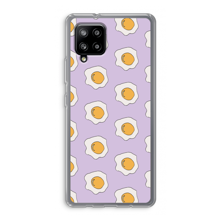 Bacon to my eggs #1: Samsung Galaxy A42 5G Transparant Hoesje
