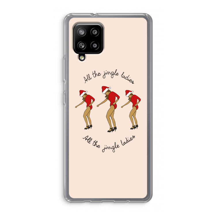 Jingle Ladies: Samsung Galaxy A42 5G Transparant Hoesje
