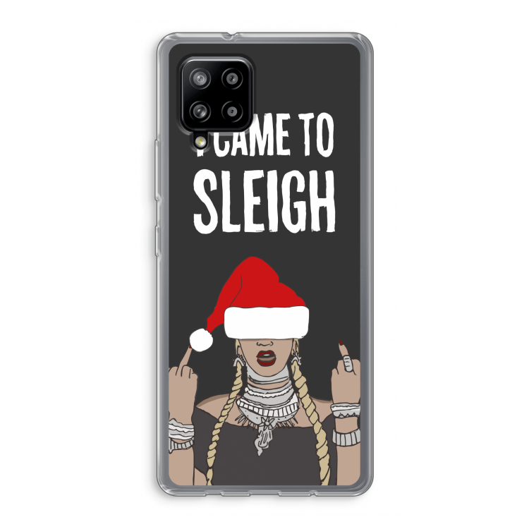 Came To Sleigh: Samsung Galaxy A42 5G Transparant Hoesje