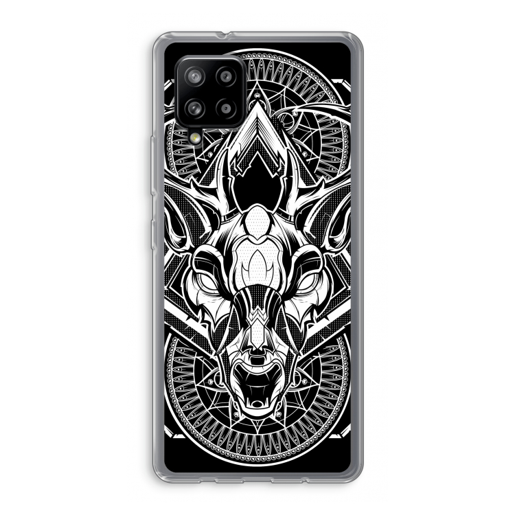 Oh Deer: Samsung Galaxy A42 5G Transparant Hoesje