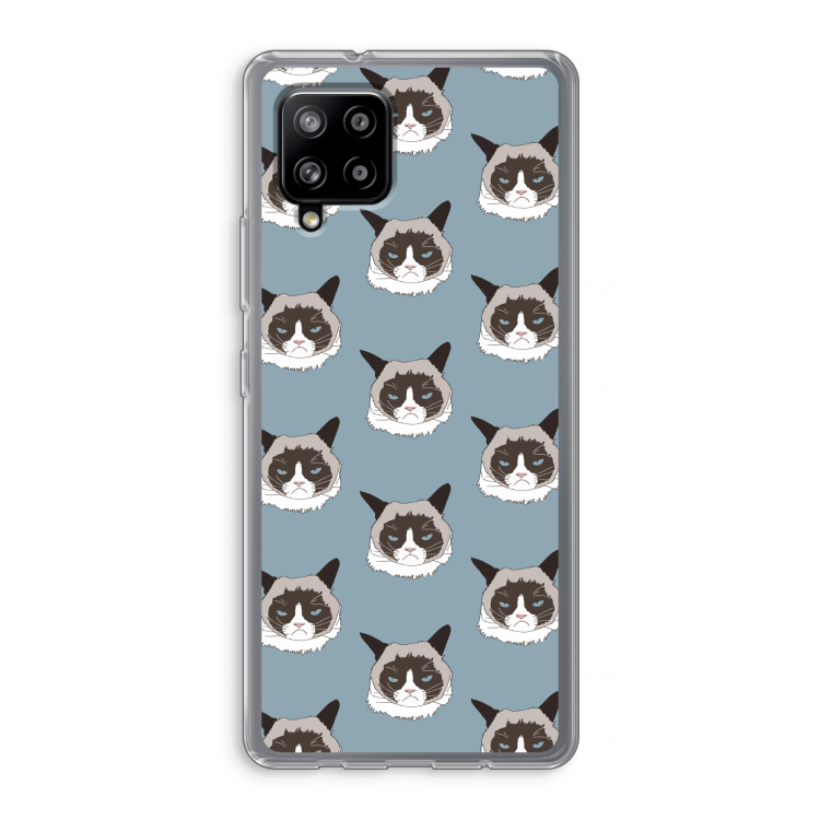 It's a Purrr Case: Samsung Galaxy A42 5G Transparant Hoesje