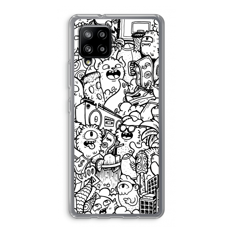 Vexx City #2: Samsung Galaxy A42 5G Transparant Hoesje