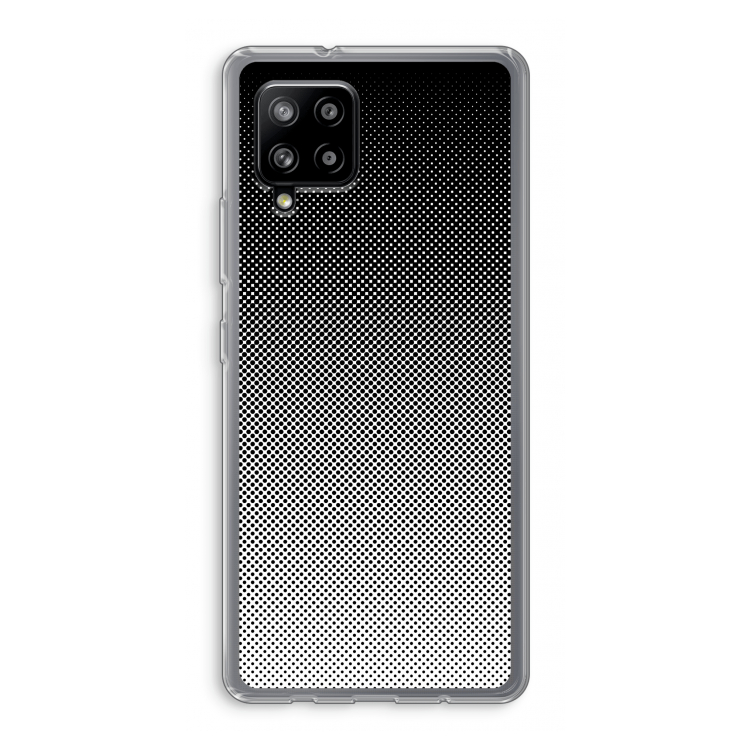 Musketon Halftone: Samsung Galaxy A42 5G Transparant Hoesje