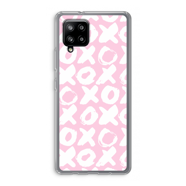 XOXO: Samsung Galaxy A42 5G Transparant Hoesje