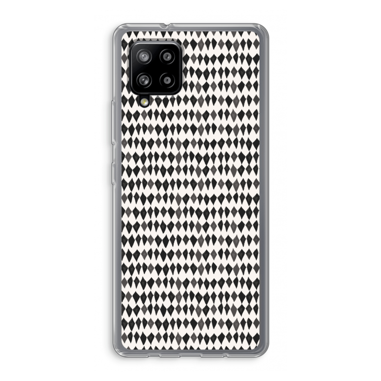 Crazy shapes: Samsung Galaxy A42 5G Transparant Hoesje