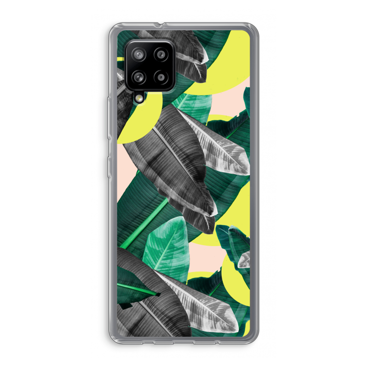 Fantasie jungle: Samsung Galaxy A42 5G Transparant Hoesje