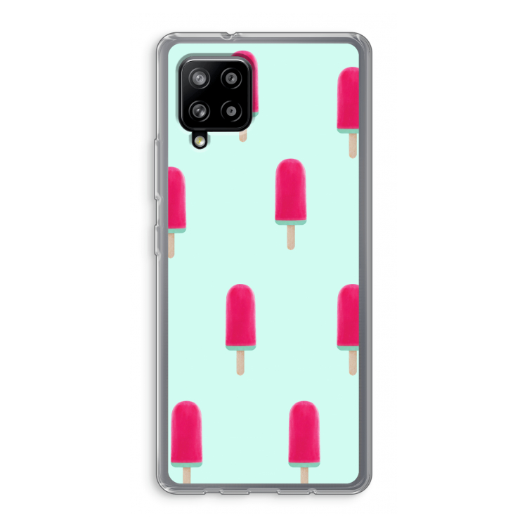Waterijsje: Samsung Galaxy A42 5G Transparant Hoesje