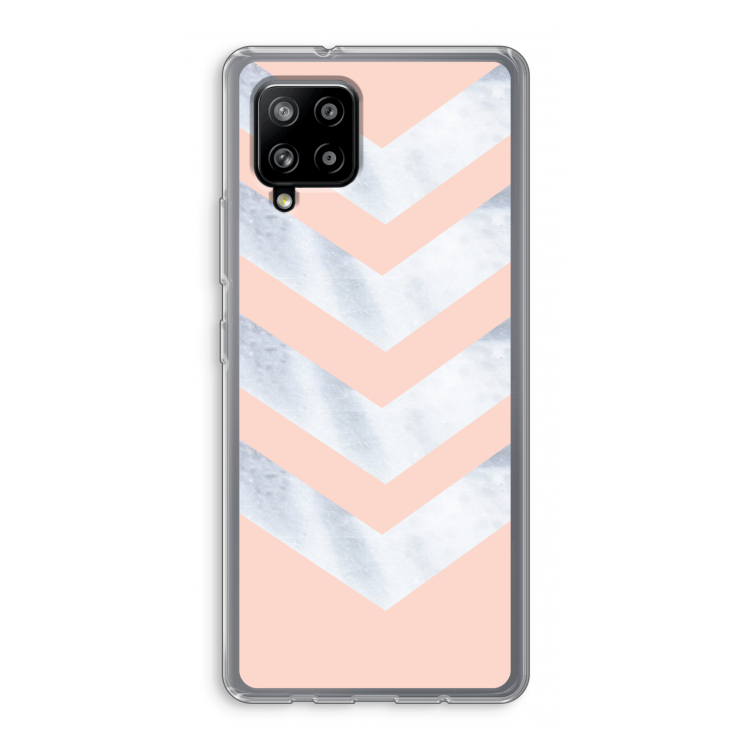 Marmeren pijlen: Samsung Galaxy A42 5G Transparant Hoesje