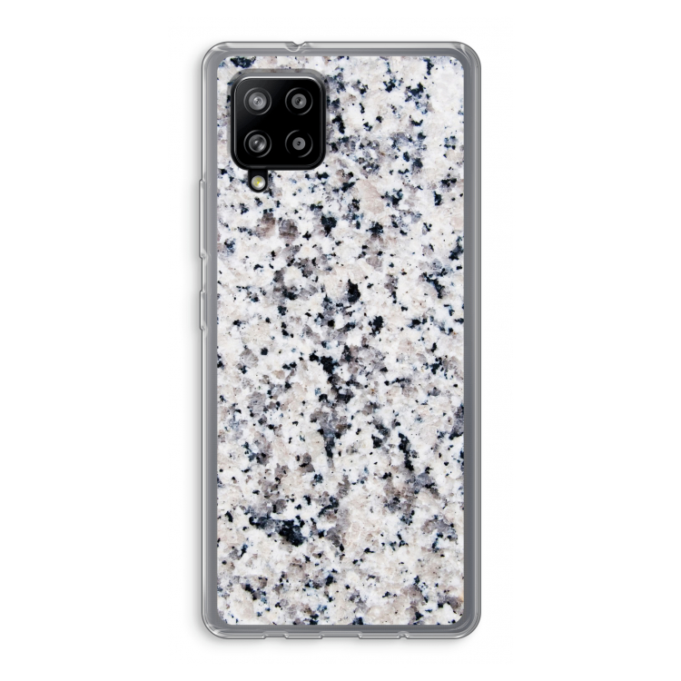 Gespikkelde marmer: Samsung Galaxy A42 5G Transparant Hoesje