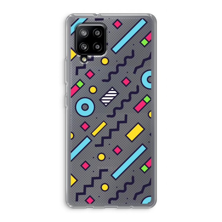 8-bit N°8: Samsung Galaxy A42 5G Transparant Hoesje